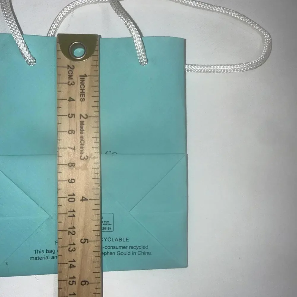 Tiffany & Co. Small Blue‎ Paper Shopping Gift Bag